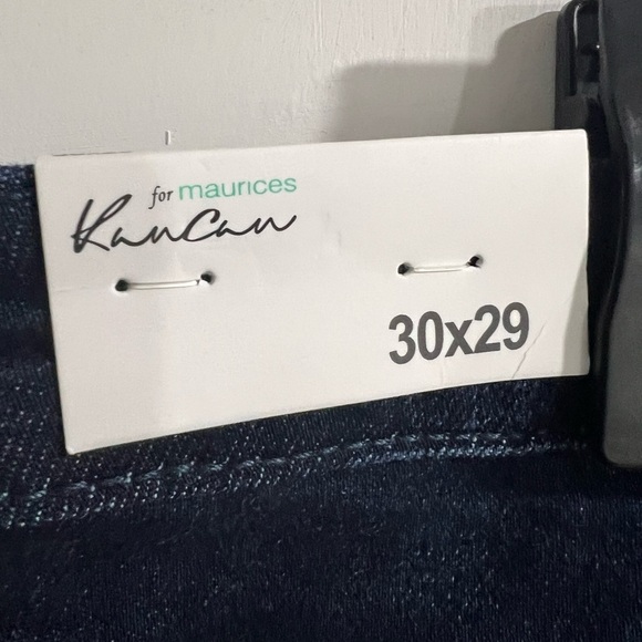 New‎ NWT KanCan 30x29 jeans mid rise skinny dark wash - Picture 6 of 12